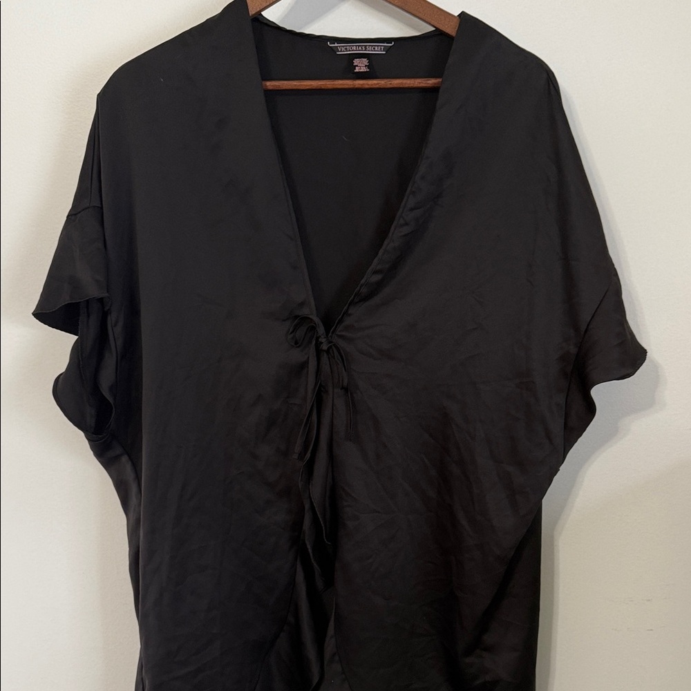 Victoria's Secret Black Kimono